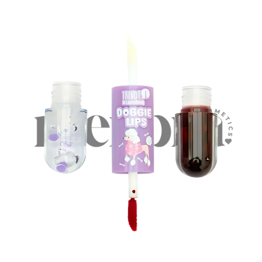 Ink and Glitter Doggie Lips