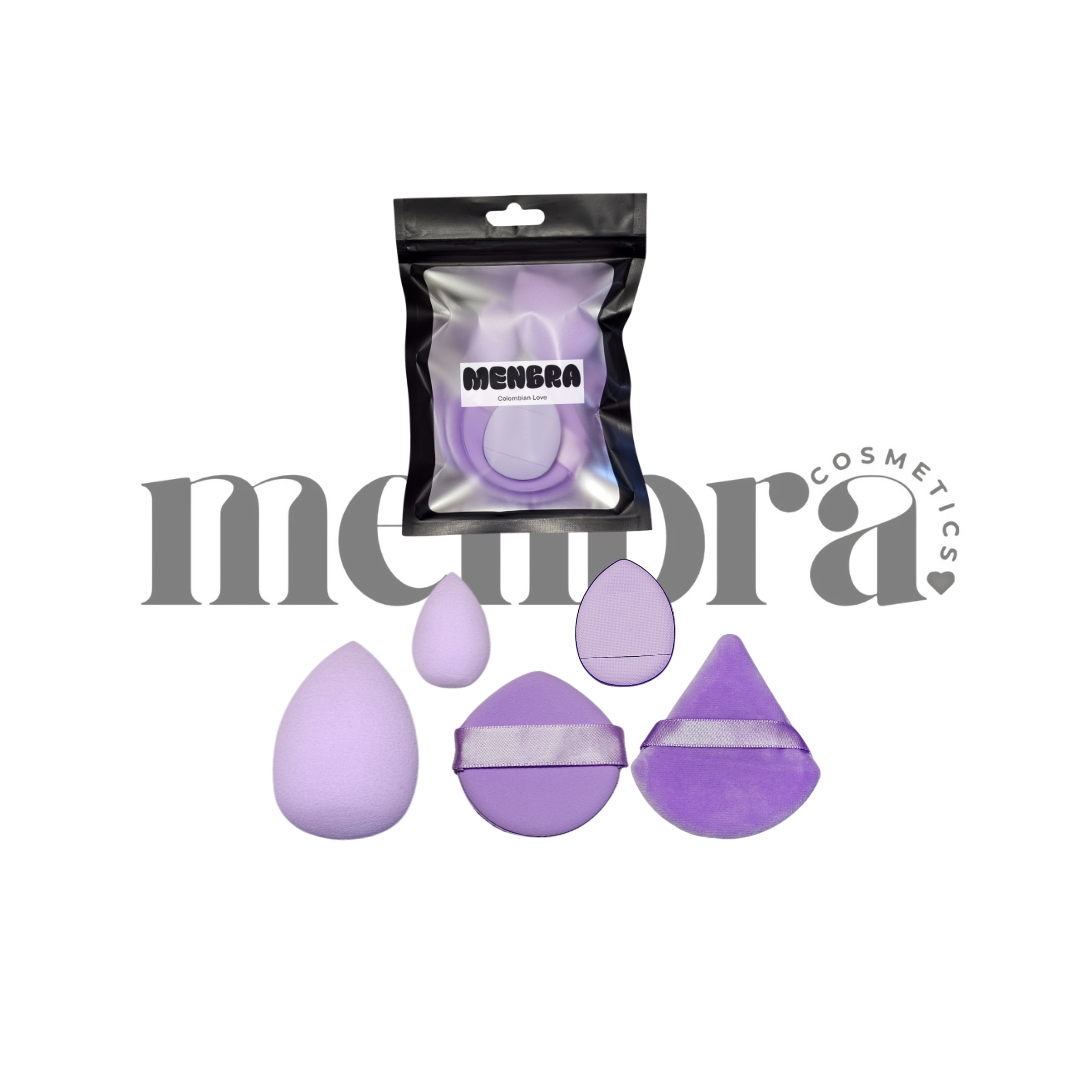 Kit x5 Borlas y Esponjas